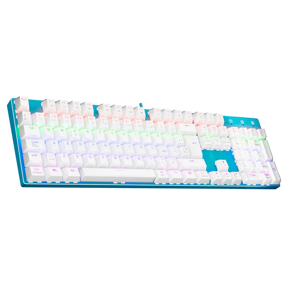 E-YOOSO Z88 Rainbow FALCON USB Mechanical Gaming Wired Spanish...